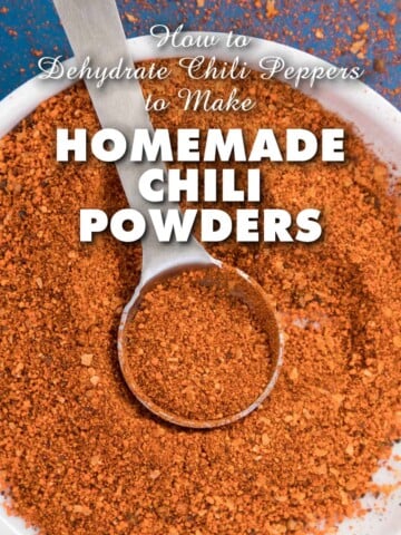 How to Dehydrate Chili Peppers to Make Homemade Chili Powders