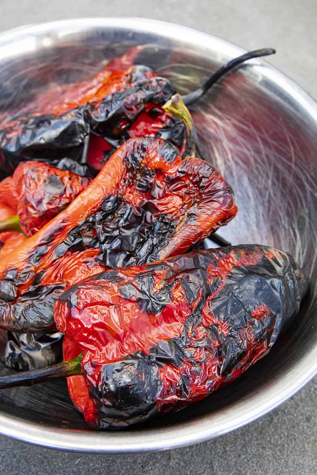 How to Roast Peppers - Recipe/Method