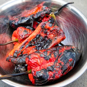 How to Roast Peppers