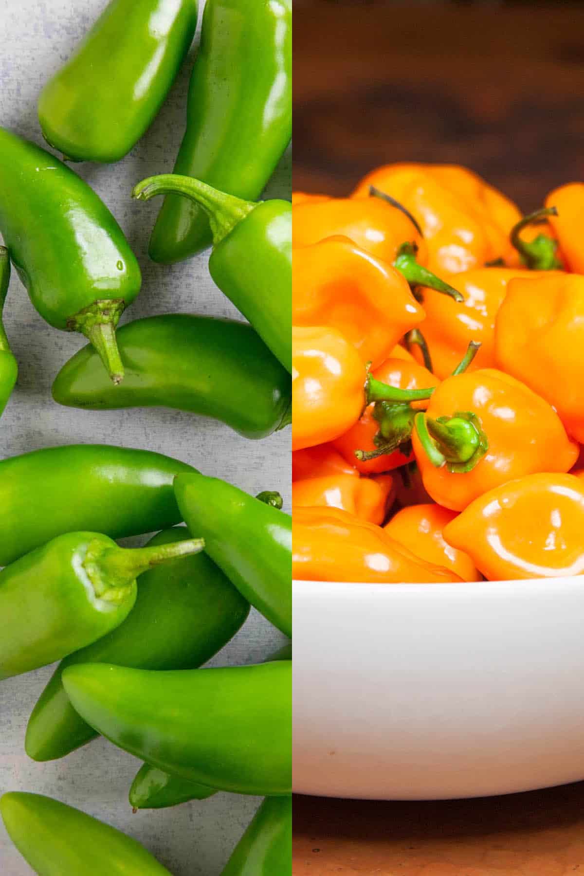 Jalapeno Vs Habanero Peppers