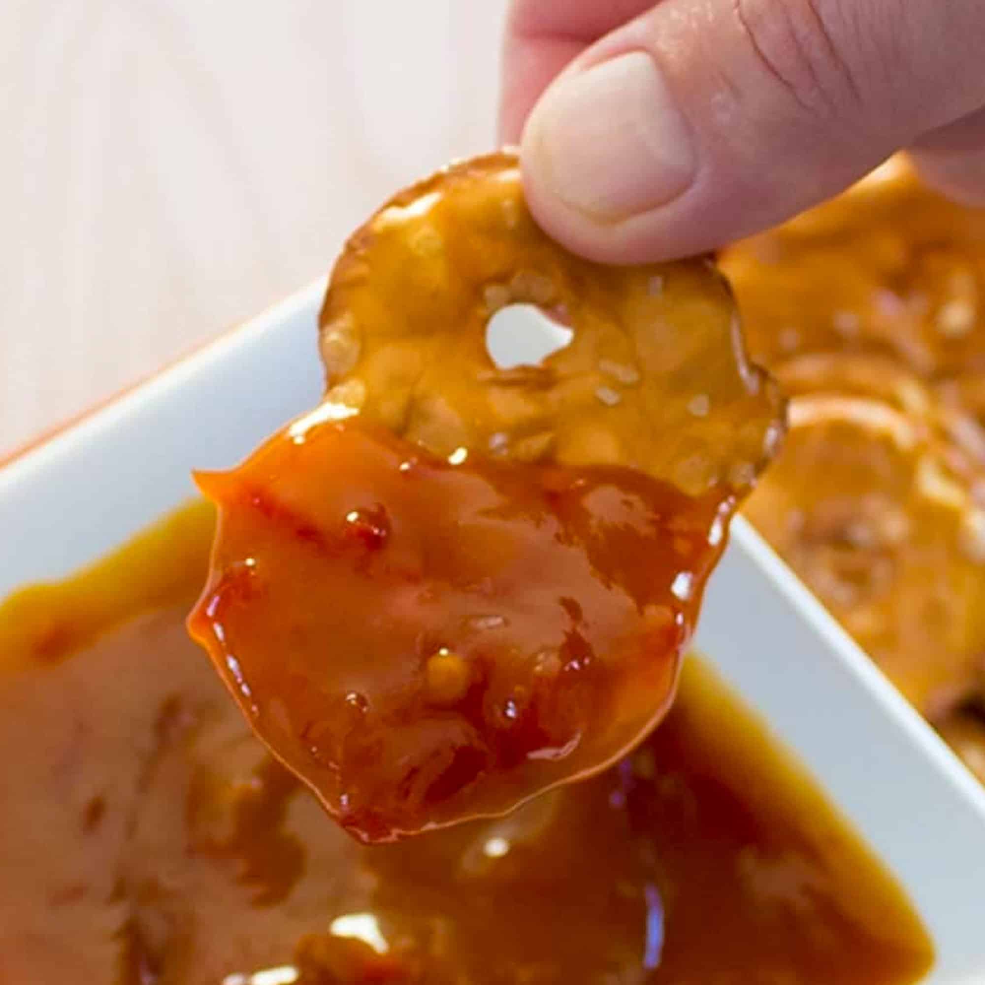 Sweet and Spicy Honey Mustard Pretzel Dip Recipe Chili Pepper Madness