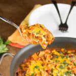 One-Pot Meatless Enchilada Casserole