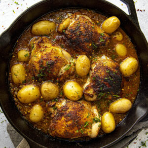 Cajun Baked Chicken Thighs Recipe