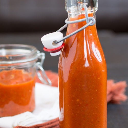 Roasted Red Jalapeno Pepper Hot Sauce Recipe CPM