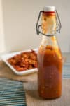 Homemade Cilantro-Habanero Hot Sauce