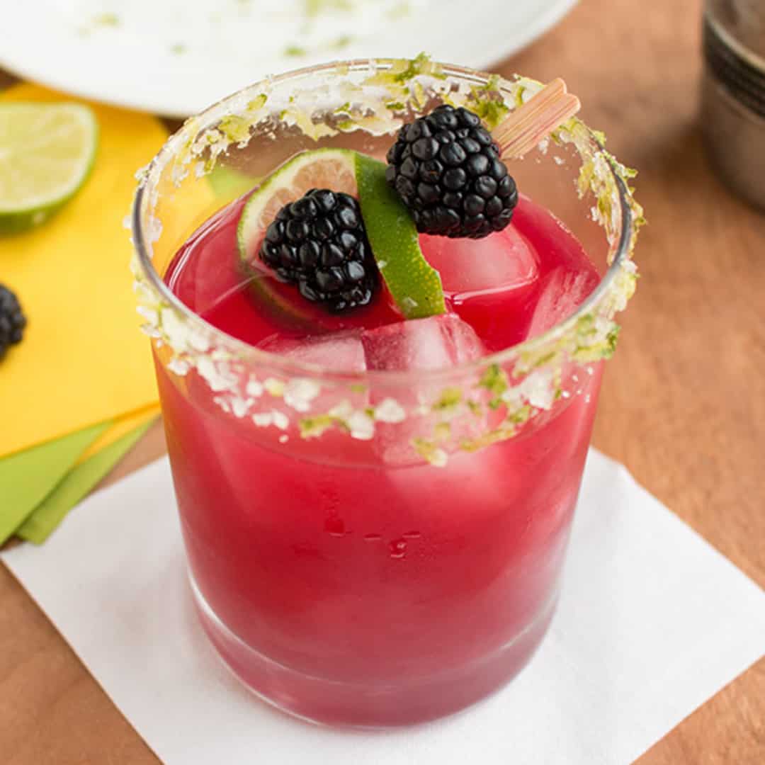 Spicy Blackberry Habanero Margarita Recipe