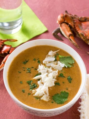 Roasted Red Pepper Crab Bisque Recipe