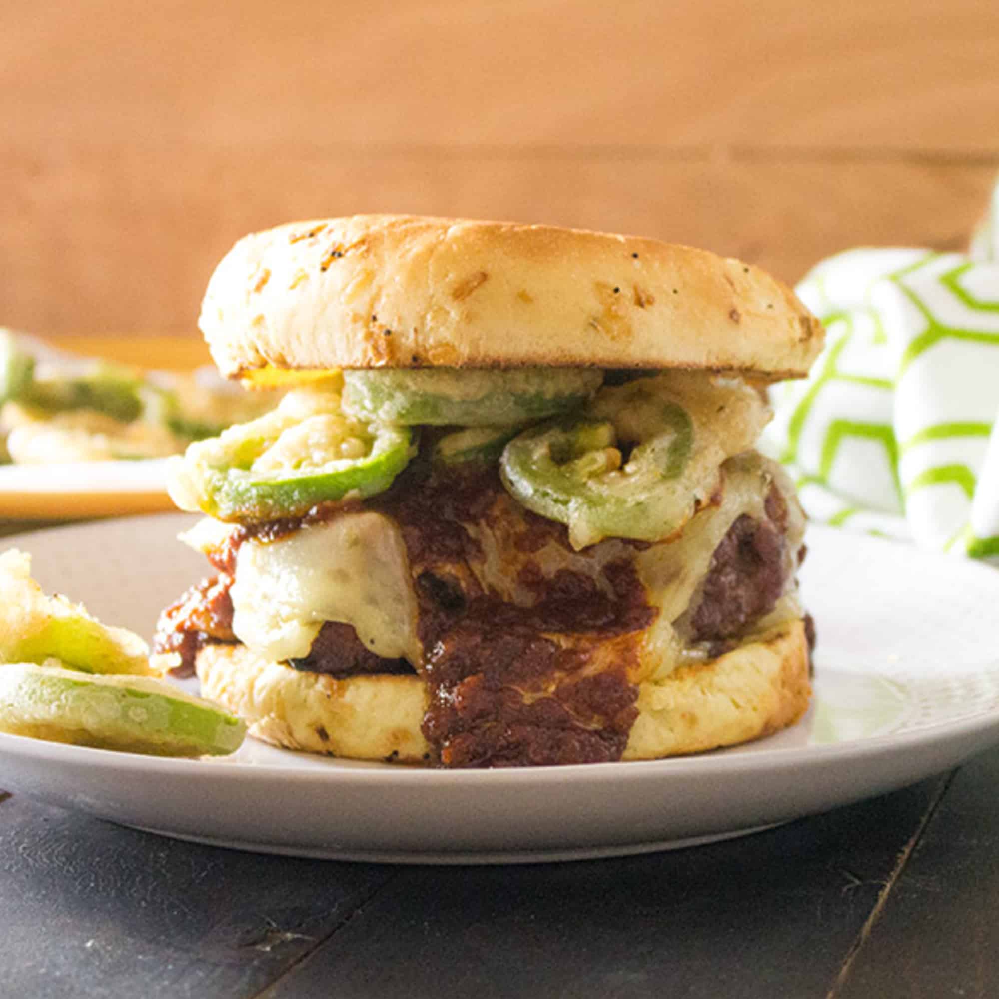 Juicy Grilled BBQ Burgers Recipe