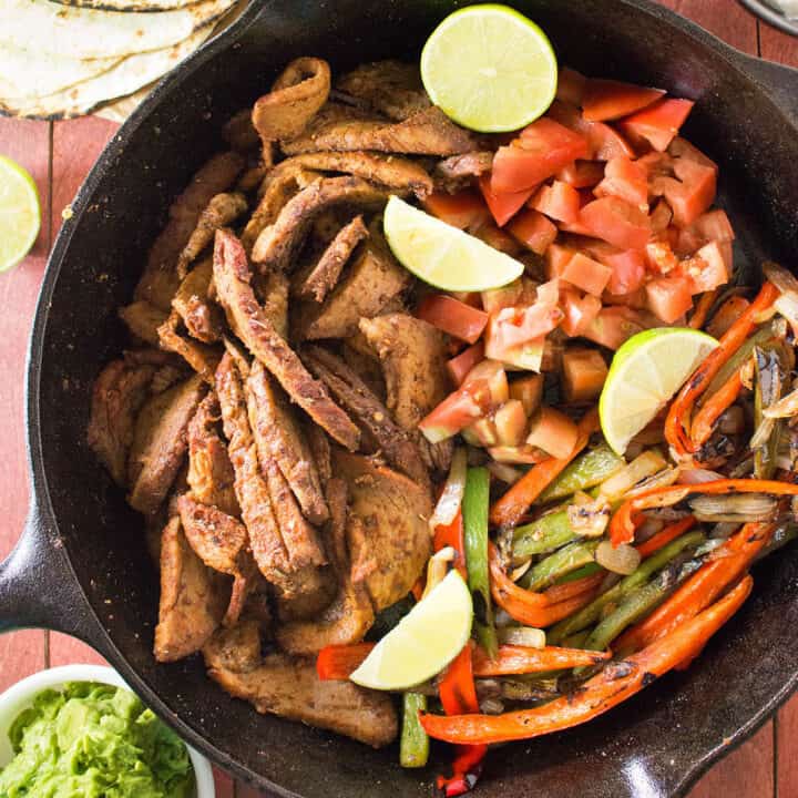 Grilled TriTip Steak Fajitas Chili Pepper Madness