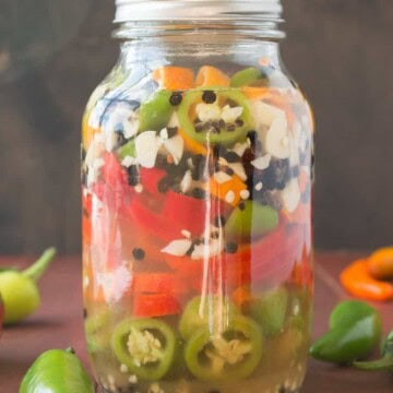 Refrigerator Pickled Peppers – Recipe