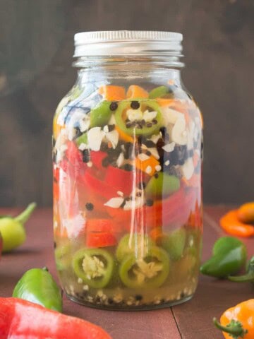 Refrigerator Pickled Peppers – Recipe
