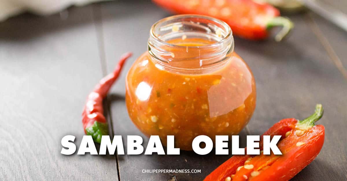 Sambal Oelek Scoville Sambal Oelek Scoville