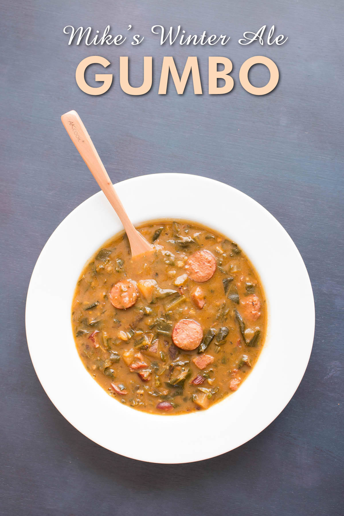 Mike\'s Winter Ale Gumbo - A hearty Cajun gumbo recipe made with plenty of andouille sausage, bacon, peppers, a long stirred roux the color of copper, and the addition of a flavorful Winter ale to help warm the bones. | ChiliPepperMadness.com #gumbo #Cajun #Creole #CajunCooking #CreoleCuisine