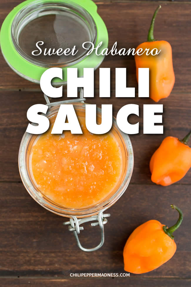 Sweet Habanero Chili Sauce Recipe Chili Pepper Madness