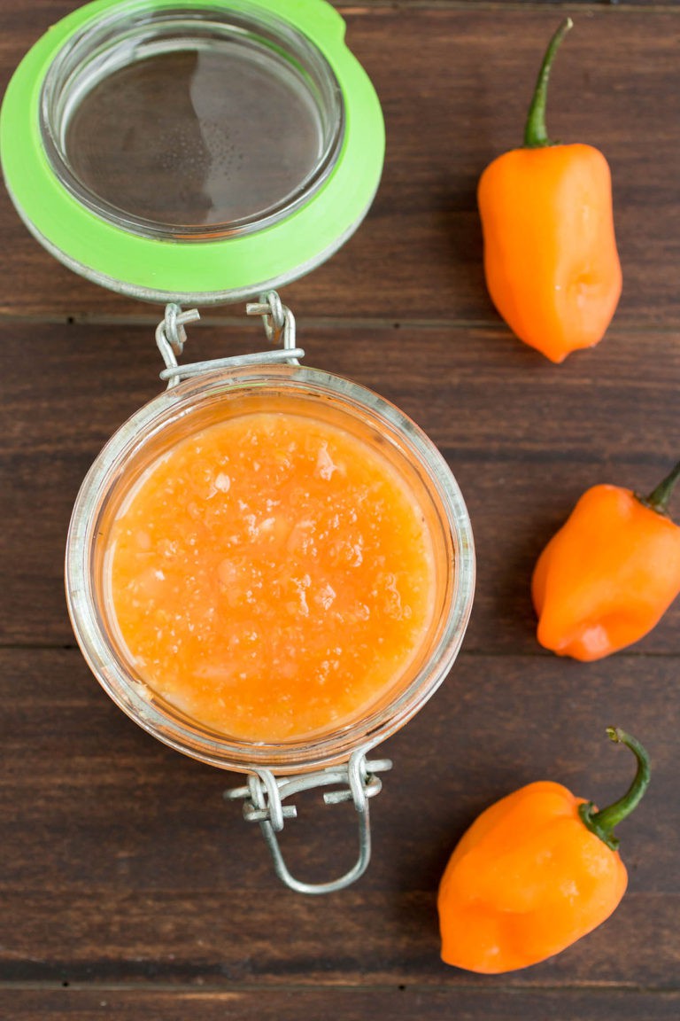Sweet Habanero Chili Sauce Recipe Chili Pepper Madness