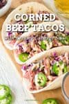 Corned Beef Tacos with Creamy Cabbage Slaw