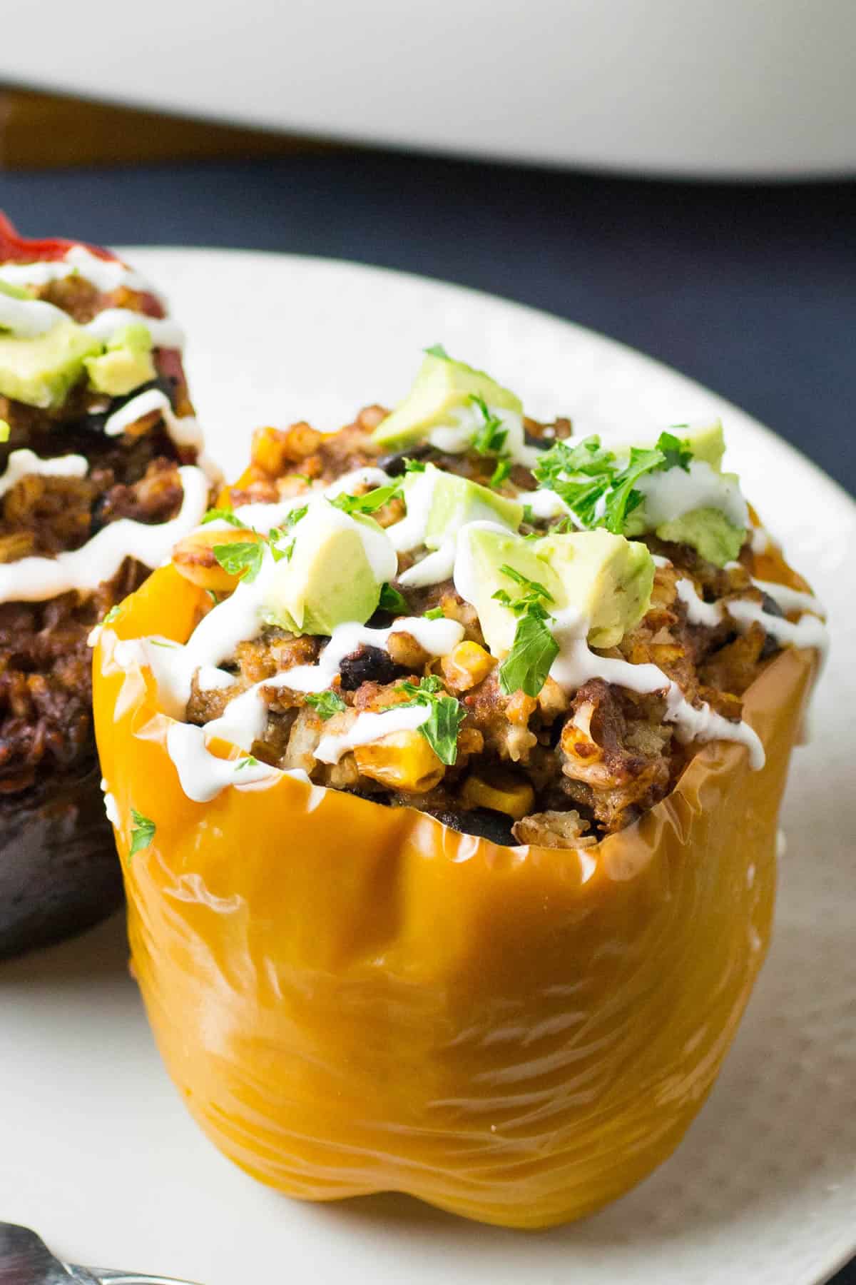 Crockpot Stuffed Peppers Recipe