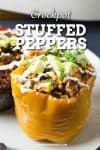 Crockpot Stuffed Peppers Recipe