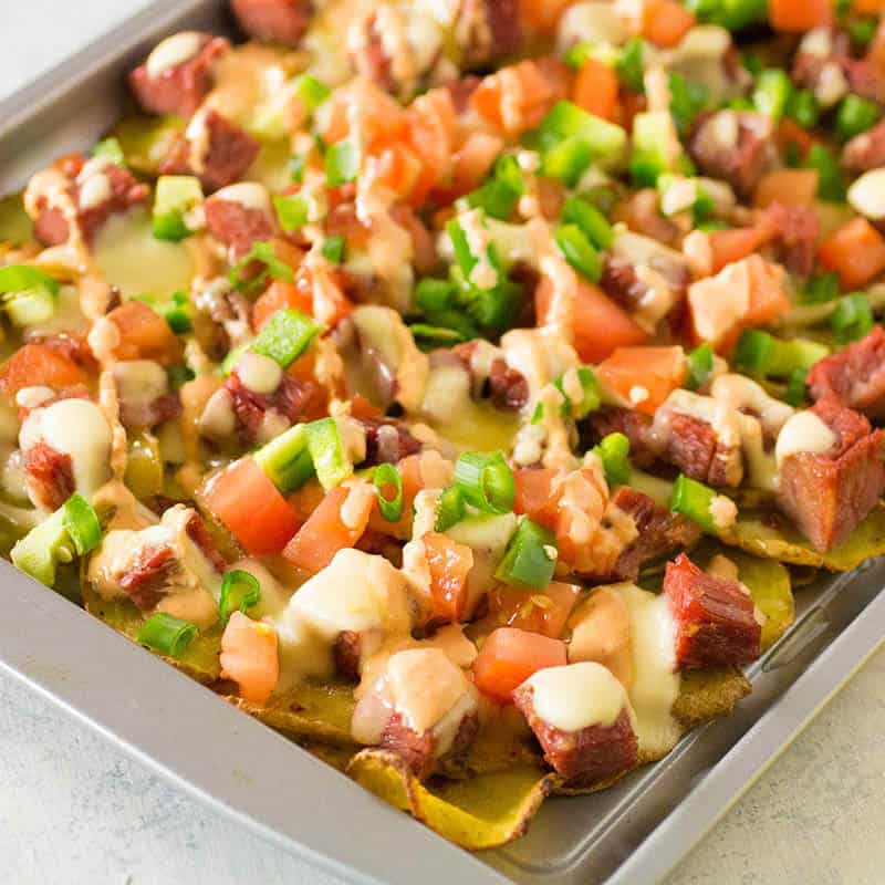 Irish Nachos - Dinner at the Zoo