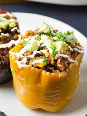 Crockpot Stuffed Peppers Recipe