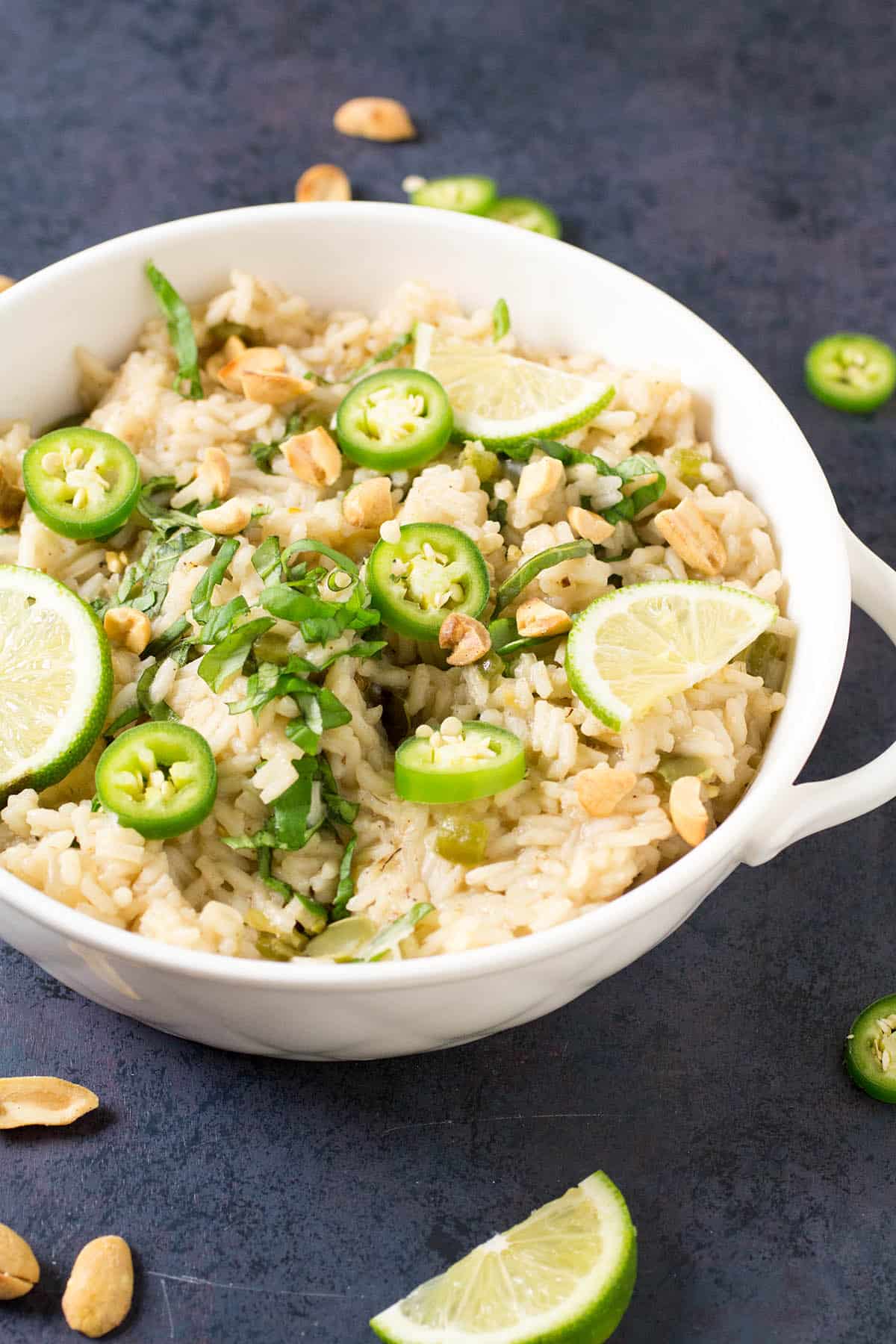 Homemade Chili-Basil Rice