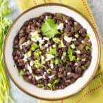 Frijoles Negros - Cuban Black Beans Recipe