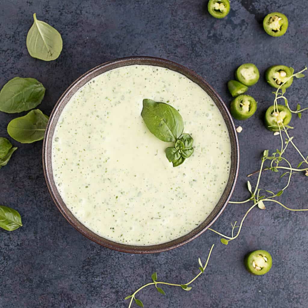 Spicy BasilCream Sauce Recipe Chili Pepper Madness