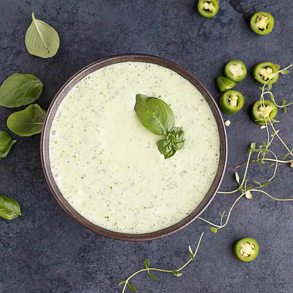 Spicy BasilCream Sauce Recipe Chili Pepper Madness