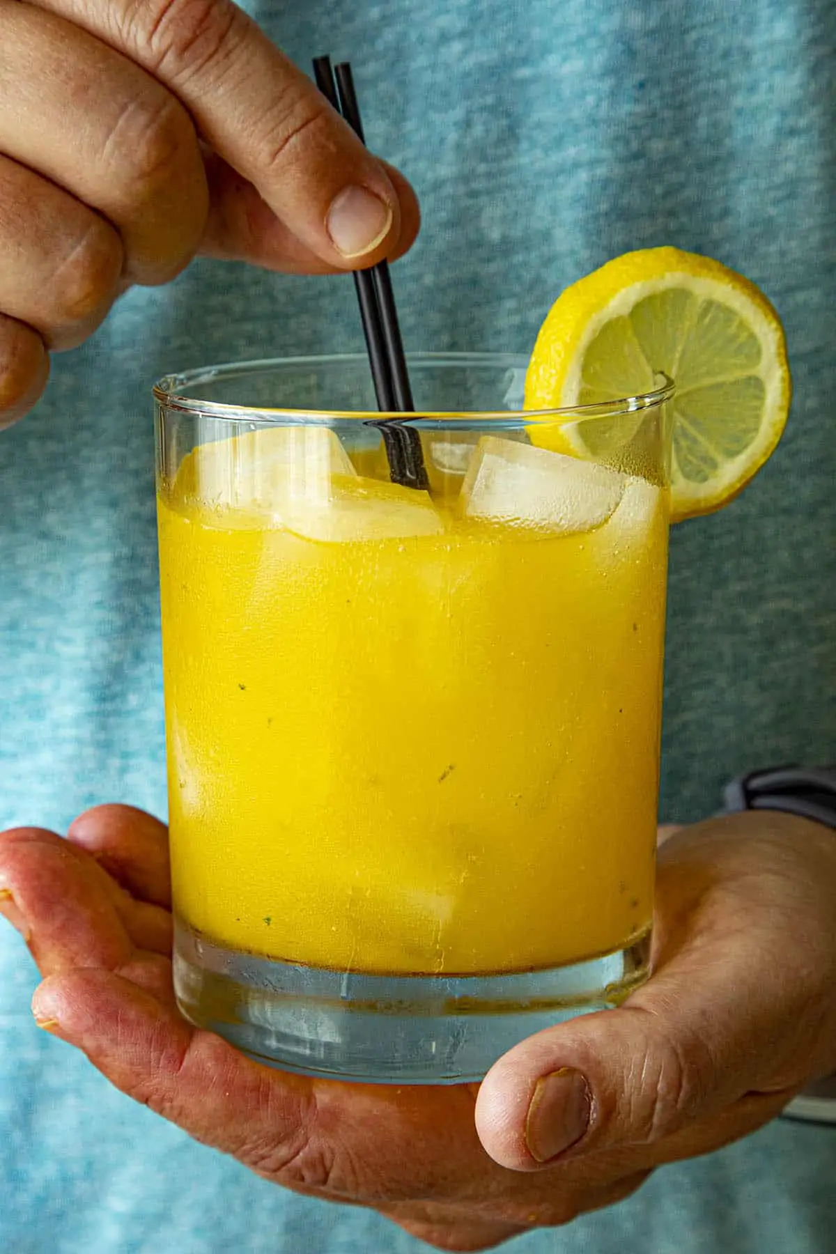 The Summer Heat Wave - A Fiery Mango-Habanero Cocktail.