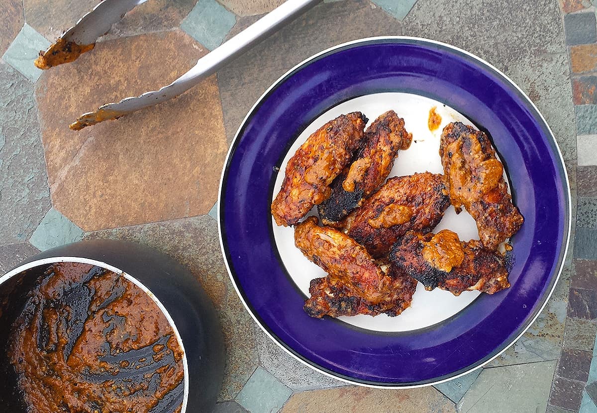 Spicy Grilled Chicken Wings Feast