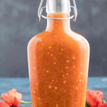 Honey Roasted Hot Pepper Hot Sauce – Recipe