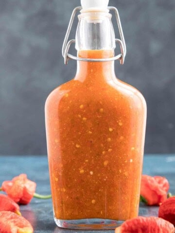 Honey Roasted Hot Pepper Hot Sauce – Recipe