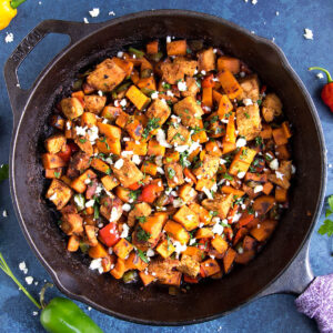 Smoked Turkey and Sweet Potato Hash Recipe