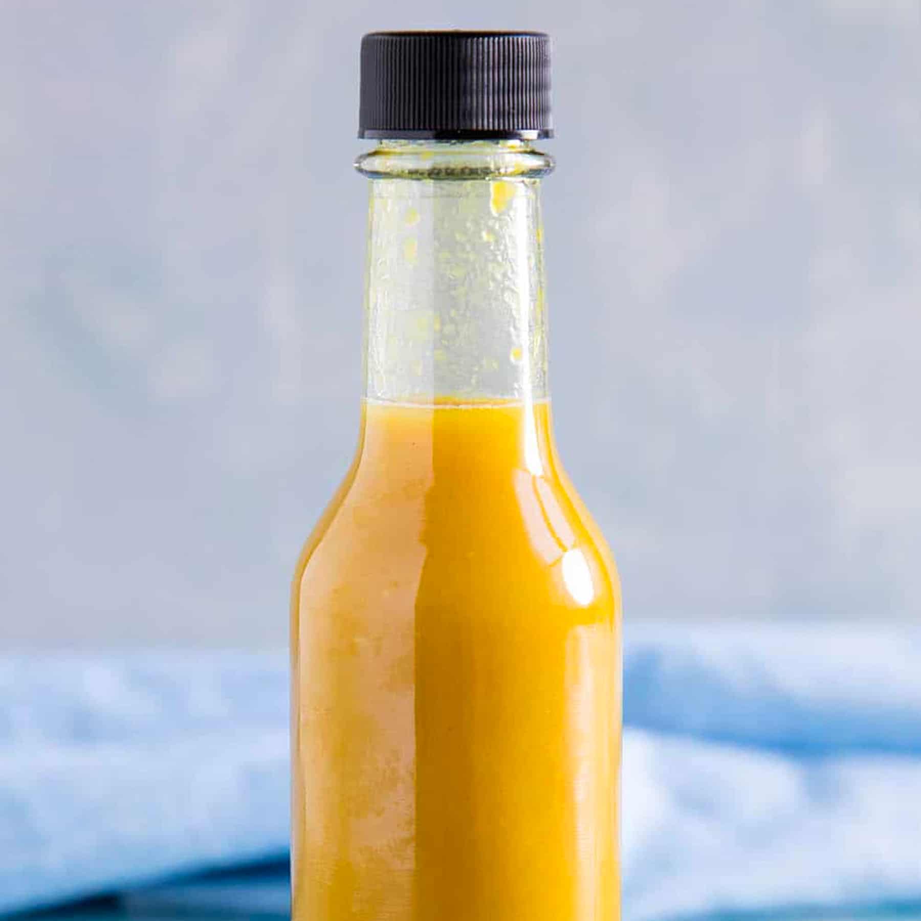 Fermented Aji-Garlic Hot-Sauce served