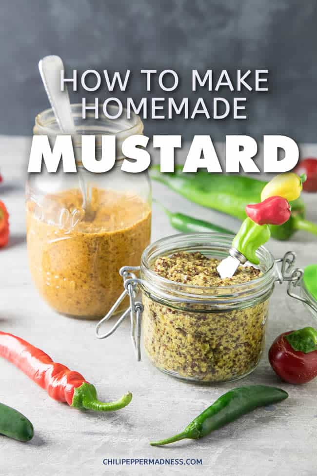 How to Make Homemade Mustard - Ever wonder how to make your own mustard? It’s actually quite easy to do, with only a few simple steps. Here is how to make mustard at home. Recipes included. #Mustard #Condiments #HomemadeMustard