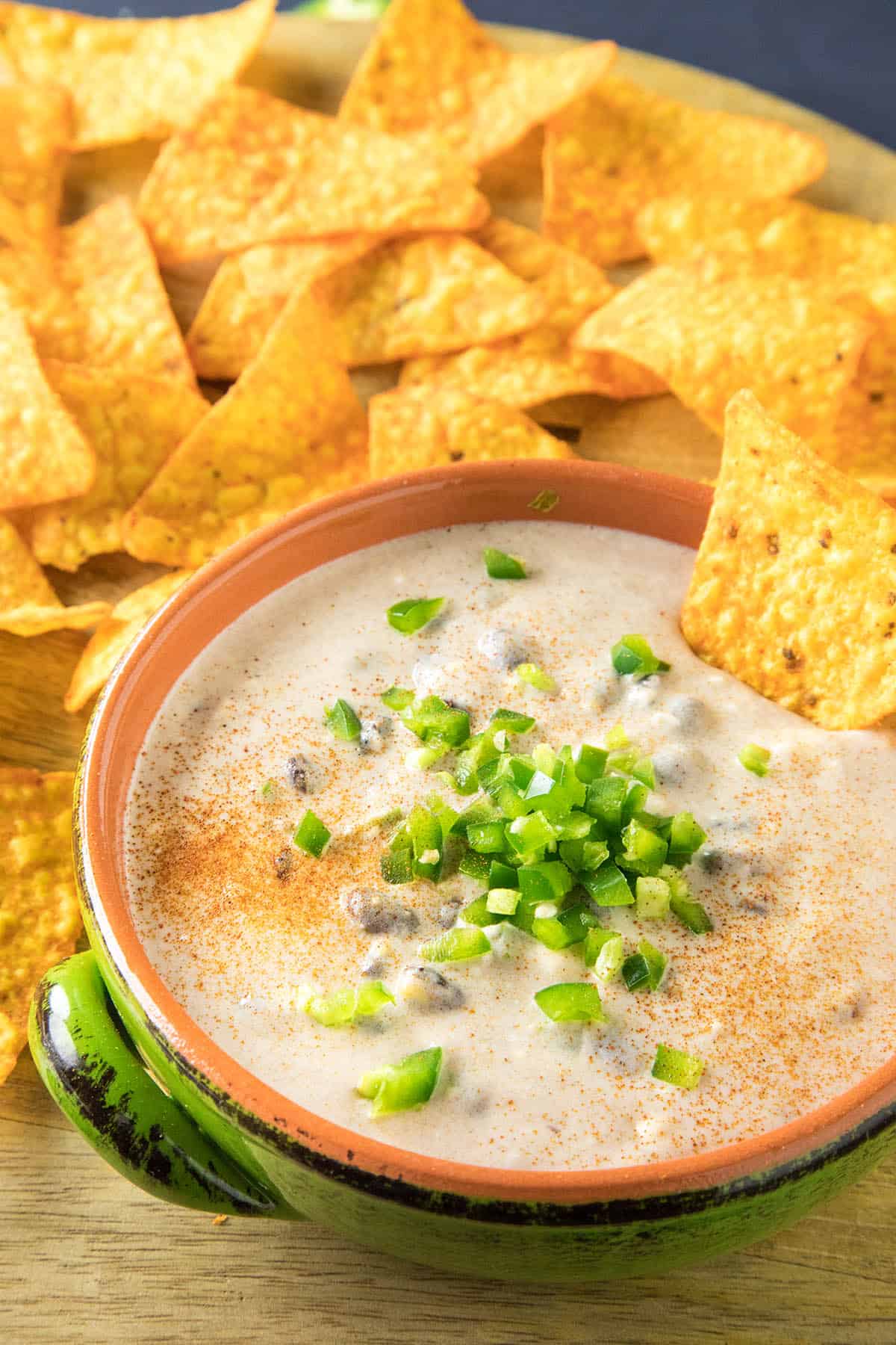 Southwest-Style Cheese Dip - Recipe