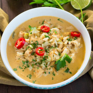 Spicy Thai Curry Chicken Soup Recipe