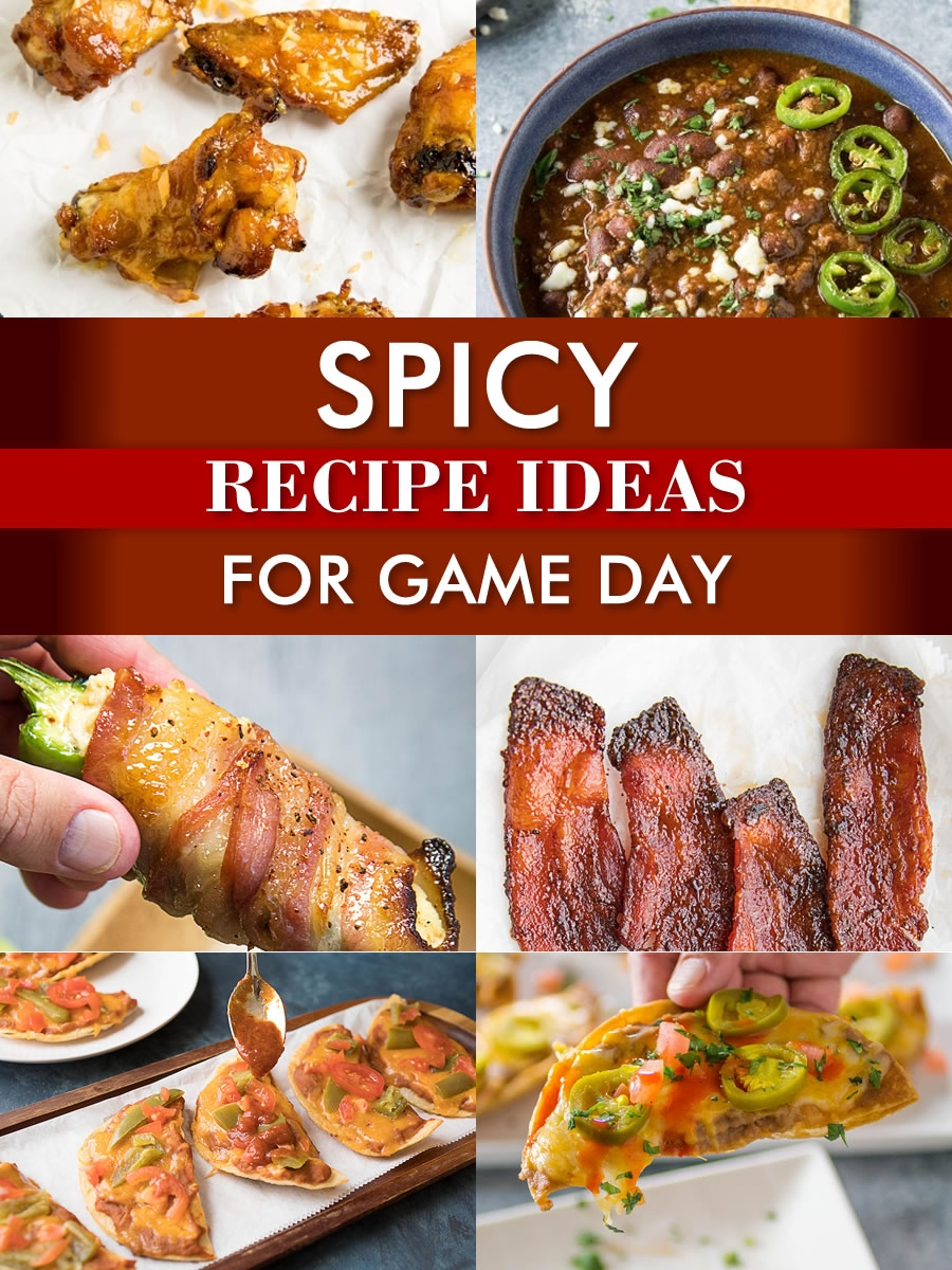 spicy game day party recipes