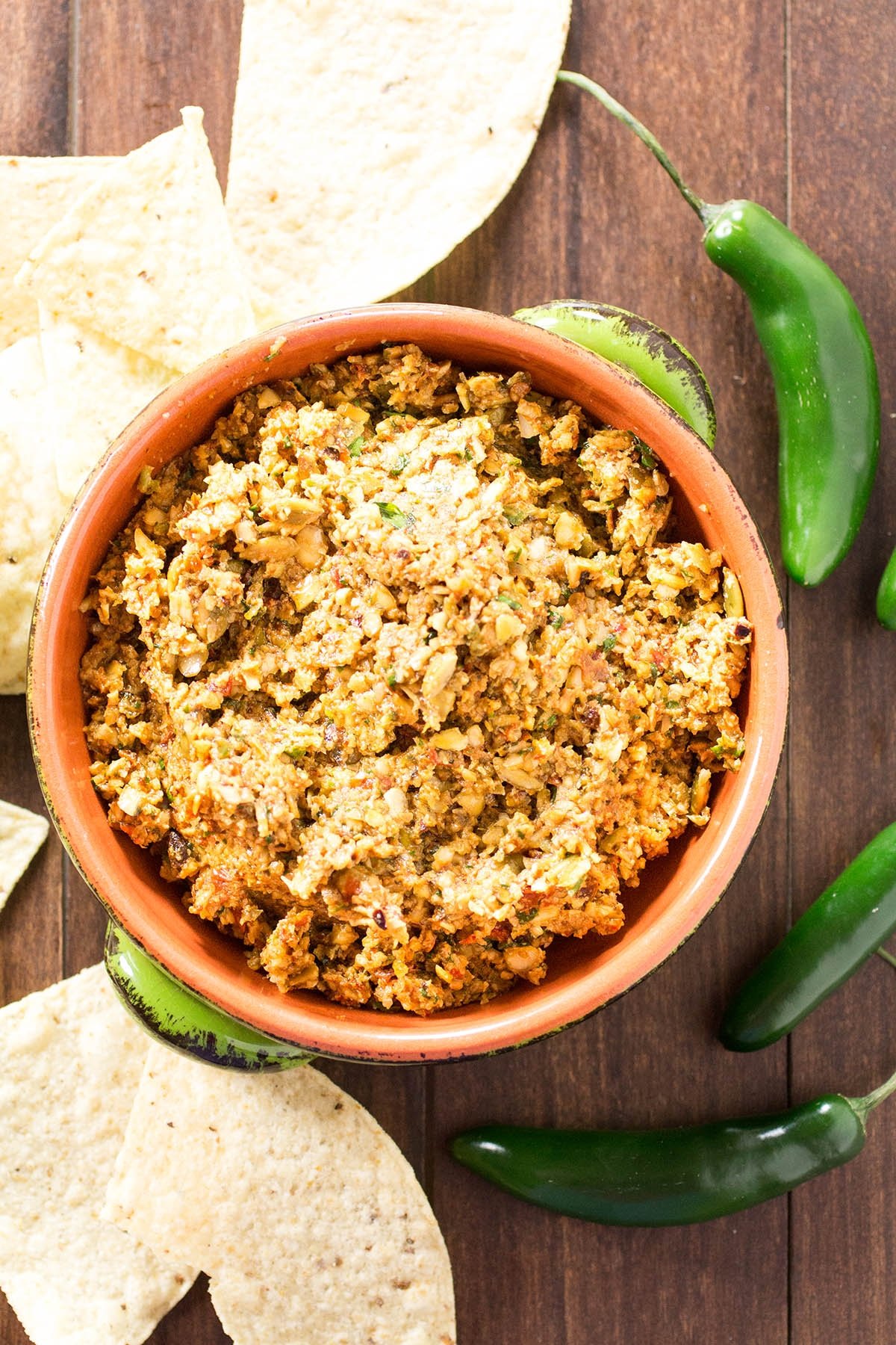chipotle pumpkin seed dip (chipotle sikil pak)