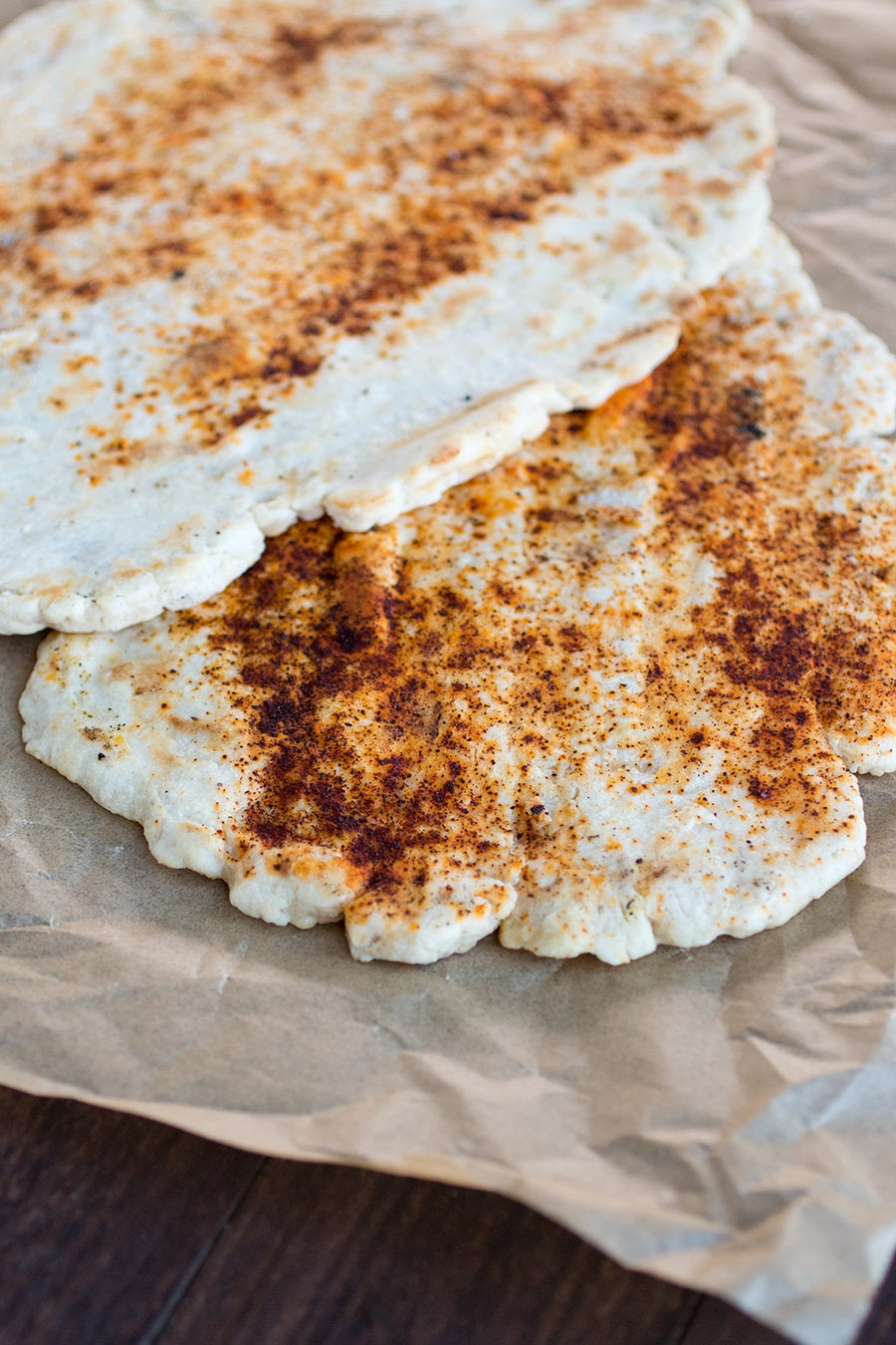 simple homemade flatbread