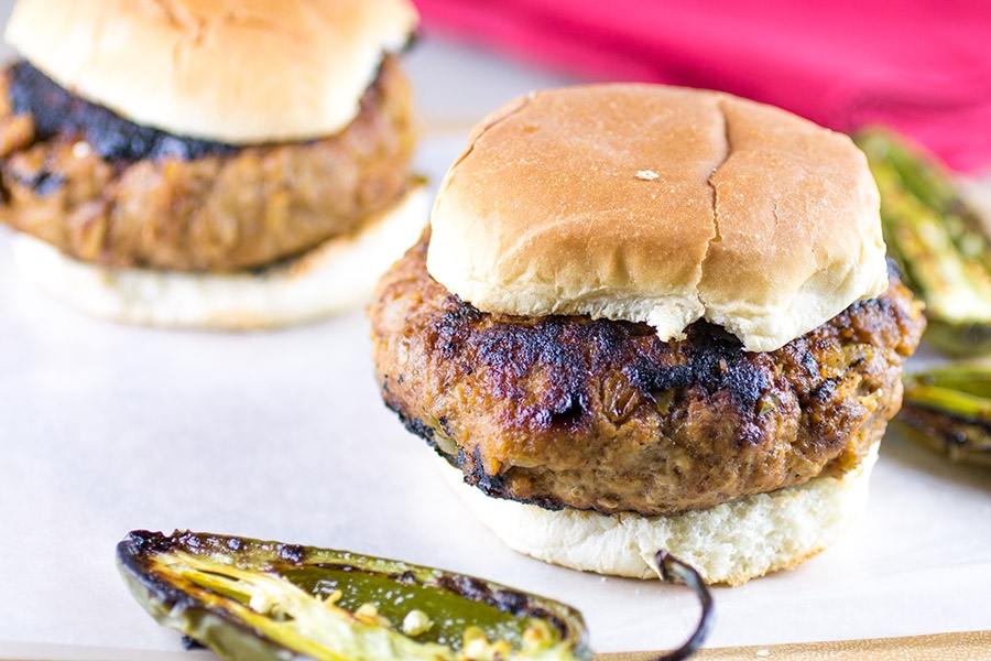 Juicy Ground Turkey Burgers Chili Pepper Madness
