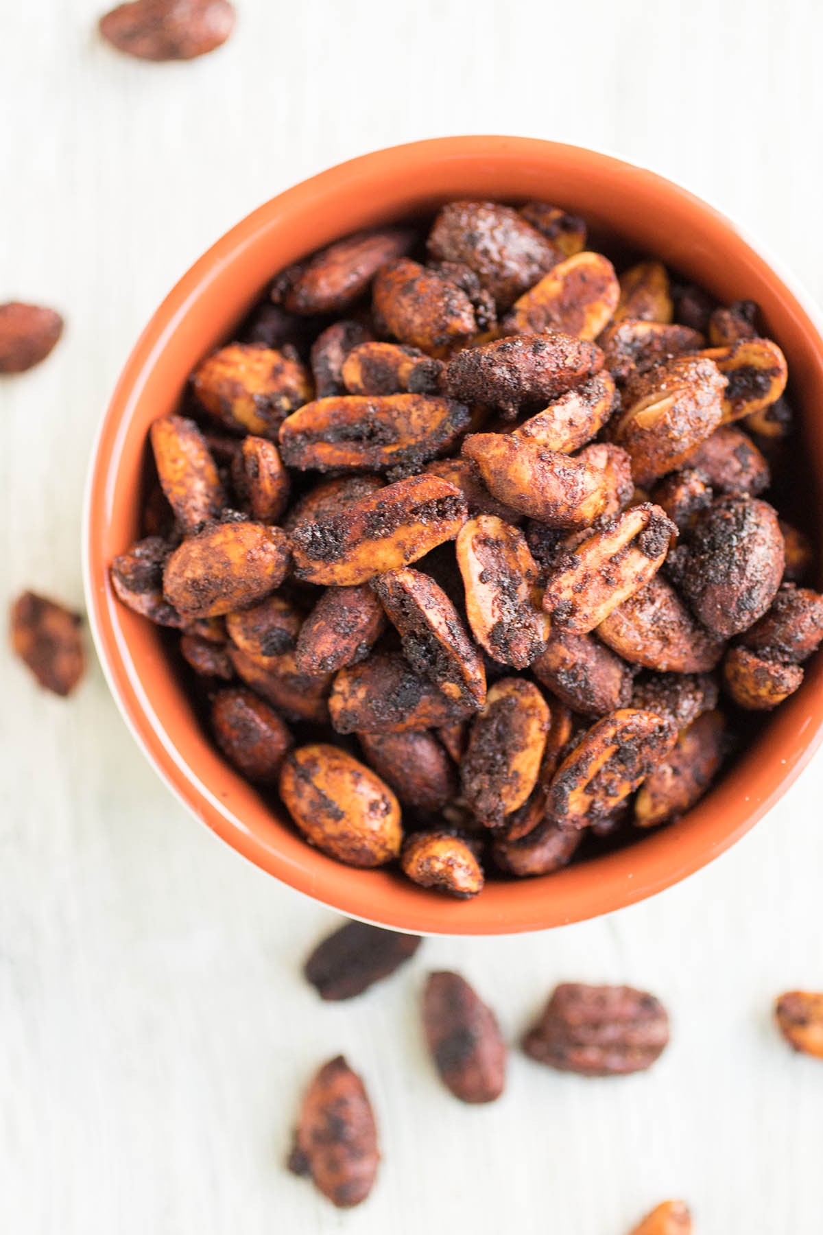 smoky spiced nuts for mikes movie release