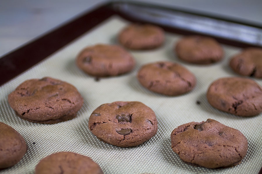 spicy chocolate chip pudding cookies