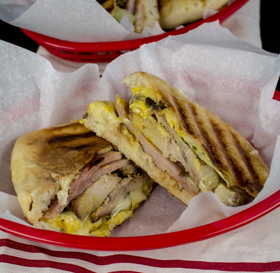 a spicy cuban sandwich