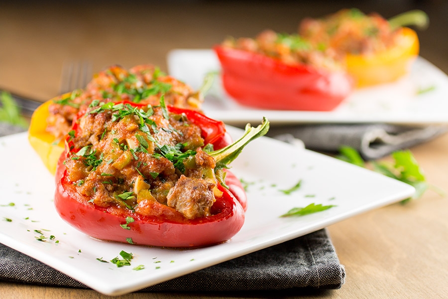 Easy Italian Sausage Stuffed Peppers Chili Pepper Madness