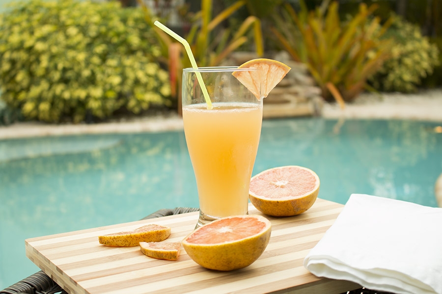 grapefruit radler beer cocktail