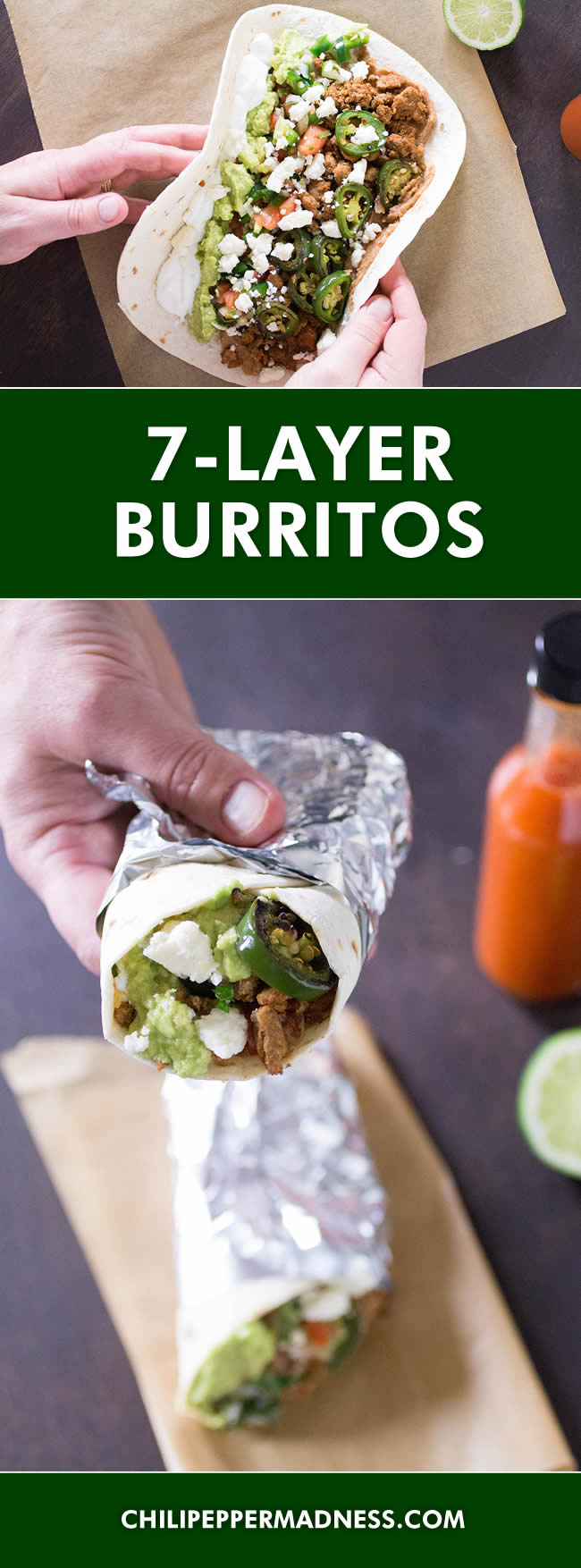 7 Layer Burritos Madness Style Chili Pepper Madness