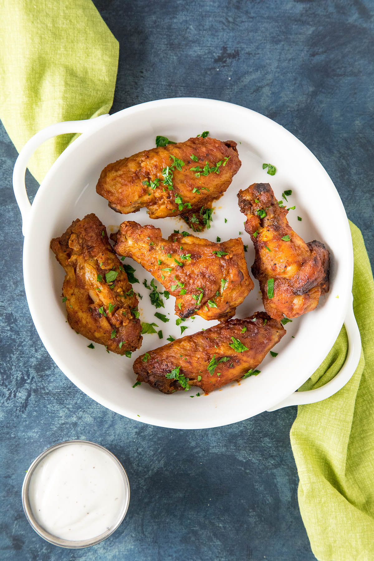 Fantastic Ancho BBQ Chicken Wings made at home