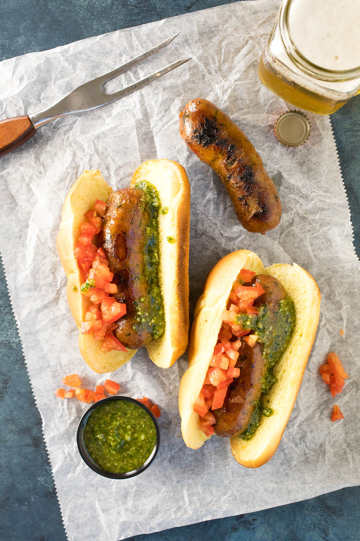 Homemade Ground Basil-Parmesan Italian Sausages - Recipe