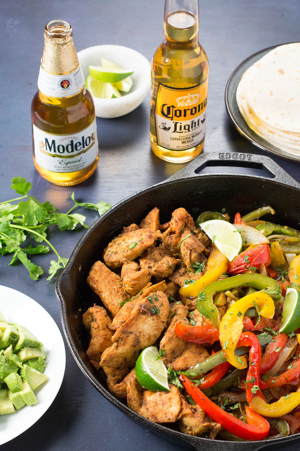 Beer Braised Chicken Fajitas Chili Pepper Madness